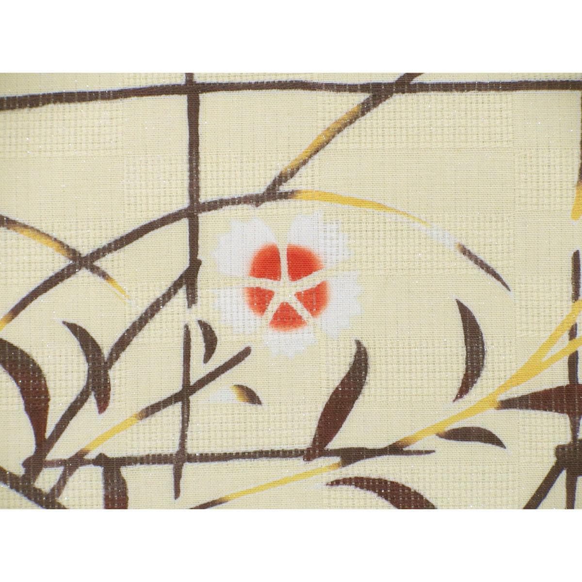 【未使用品】夏名古屋帯　染帯　友禅加工