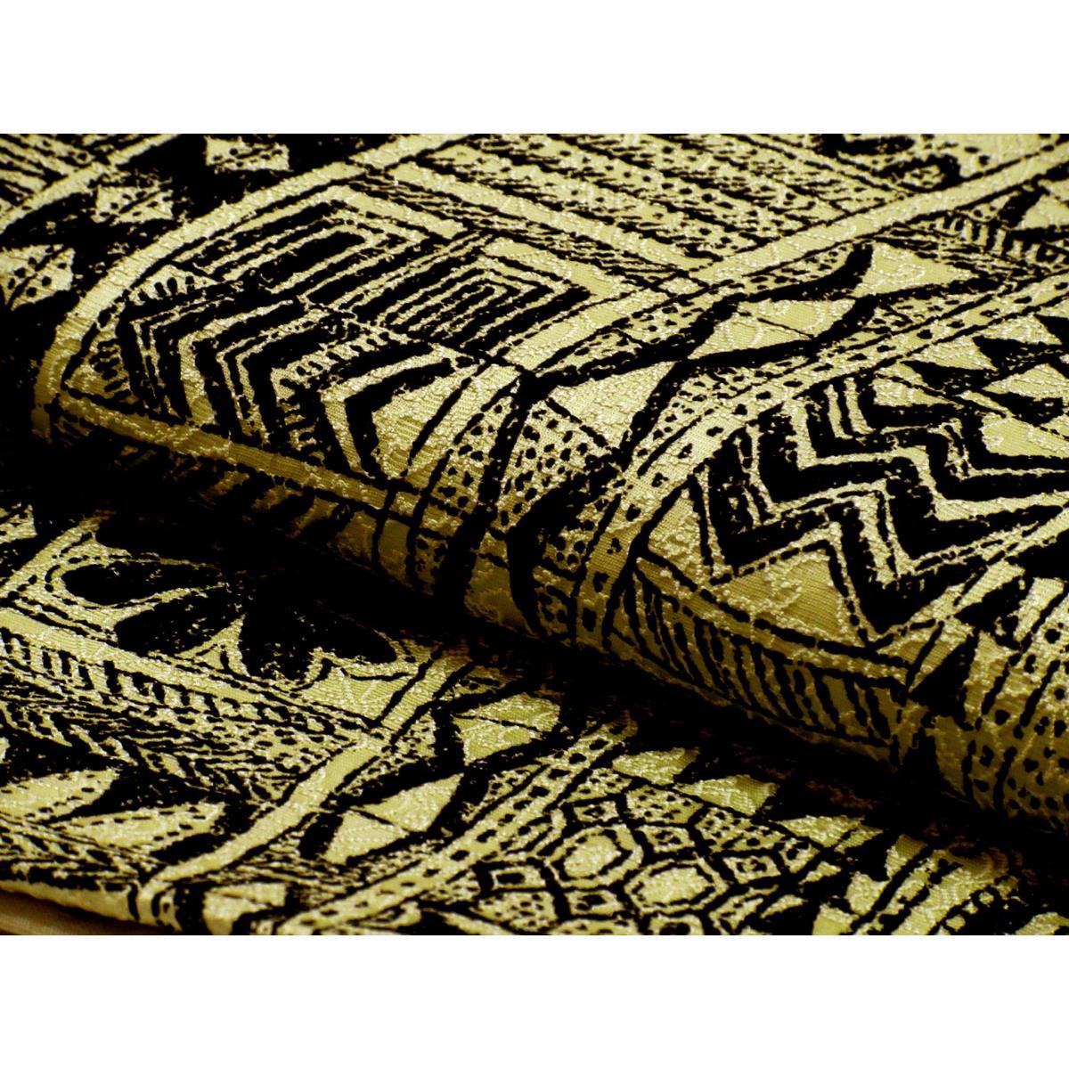 Fukuro obi dyed obi Zento pattern