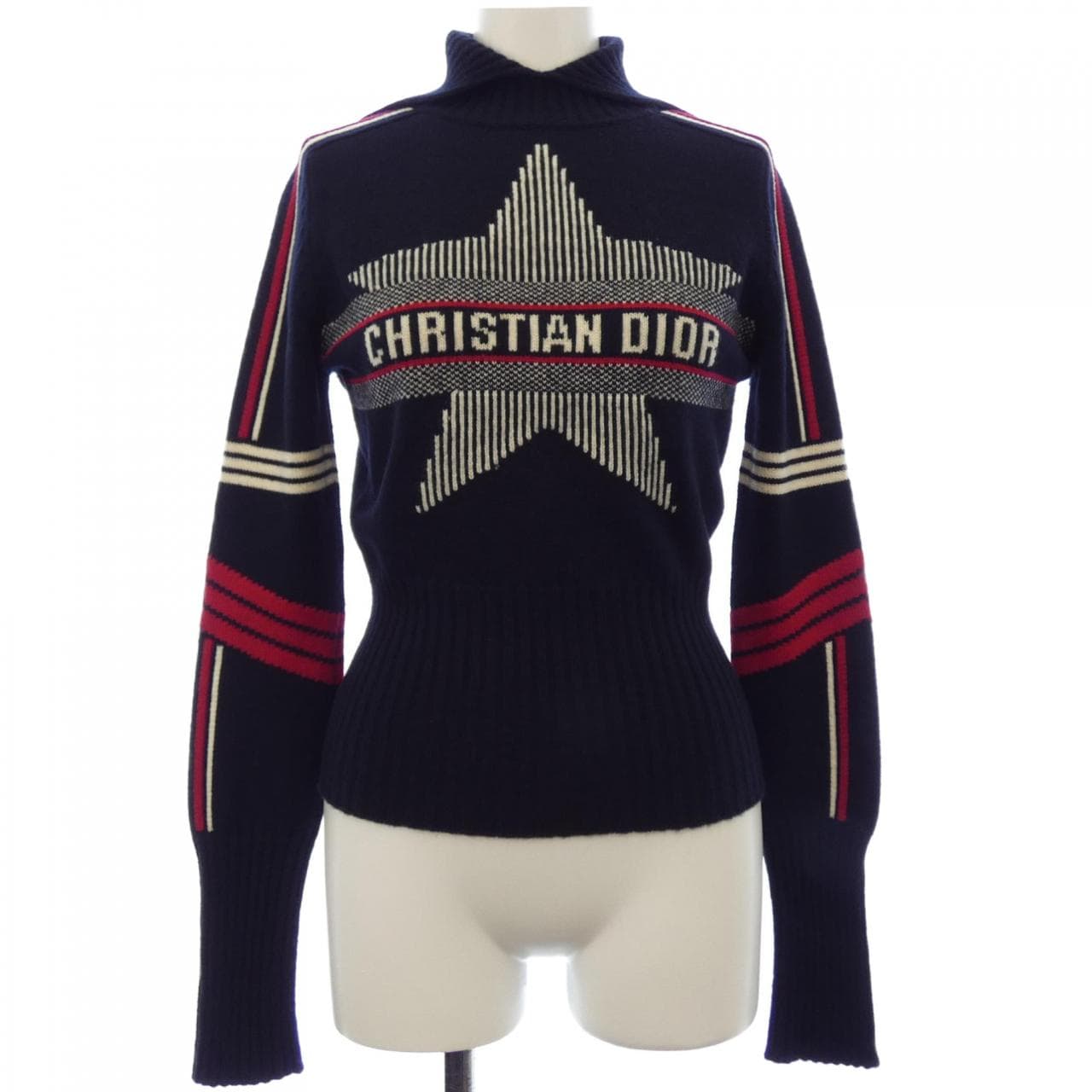 クリスチャンディオール CHRISTIAN DIOR DIOR STARウール&カシミヤニット 144S77AM134 DIORALPS ニット
