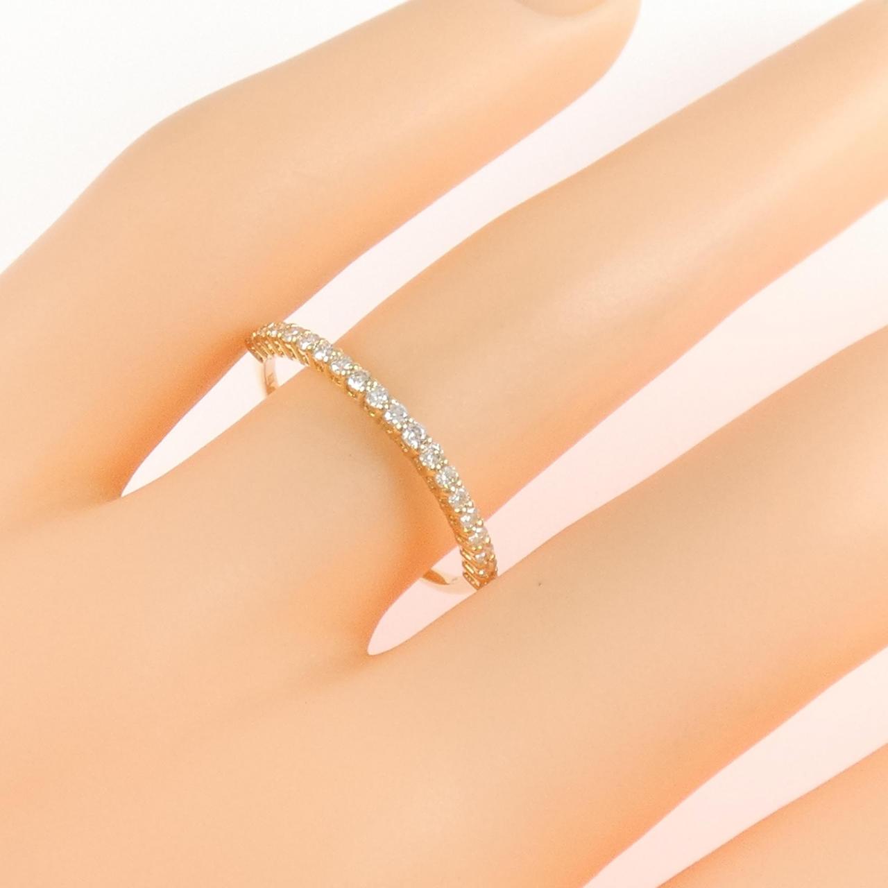 【リメイク】K18YG ダイヤモンド リング 0.20CT