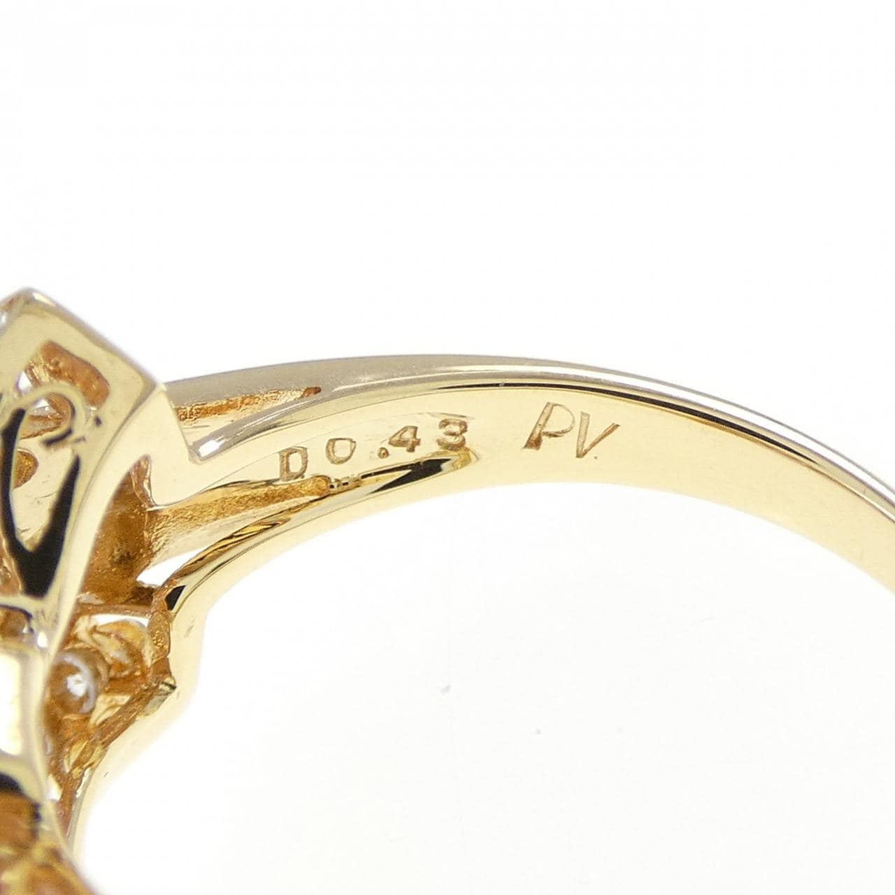 ポンテヴェキオ リボン サファイヤ リング 1.21CT