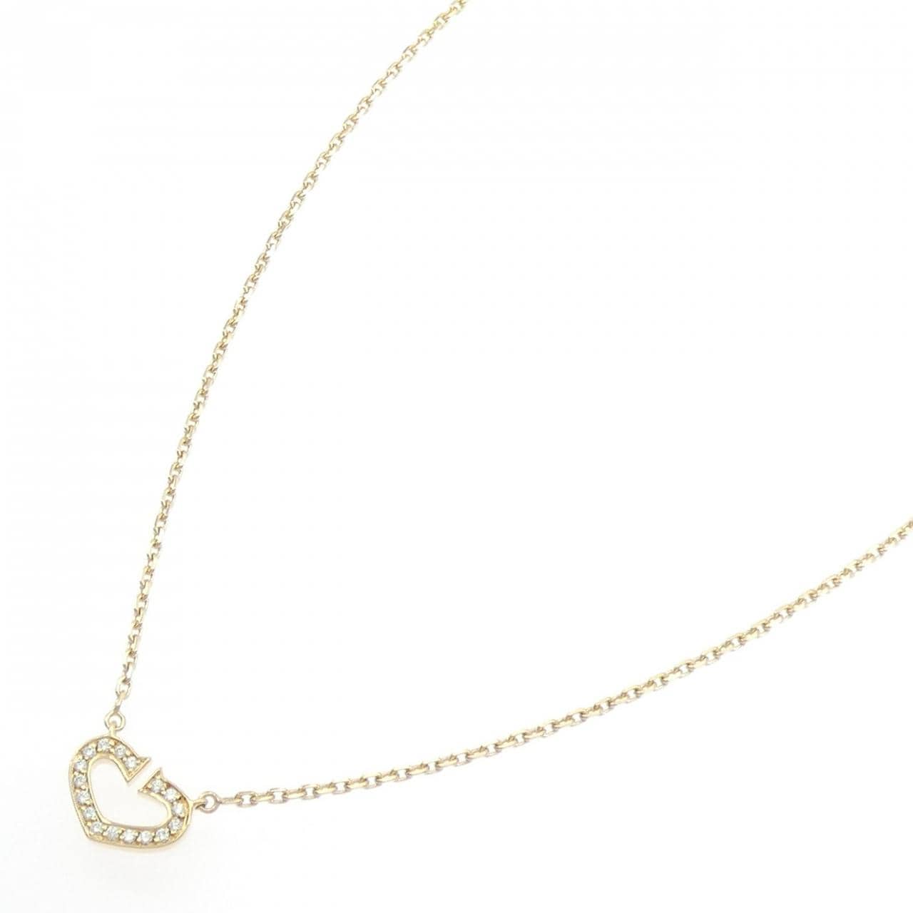Cartier C heart necklace