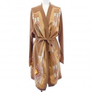 エルメス HERMES CLIQUETIS 2E2819D6 ツイルレーヌ ロングカーディガン