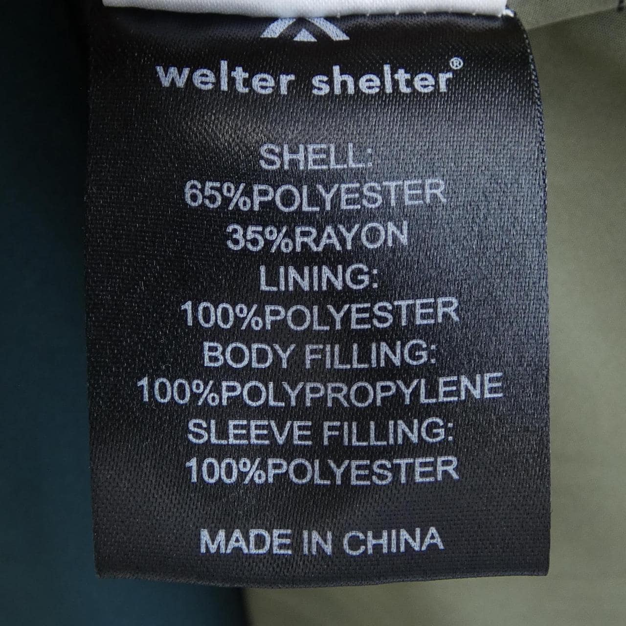 welter shelter コート