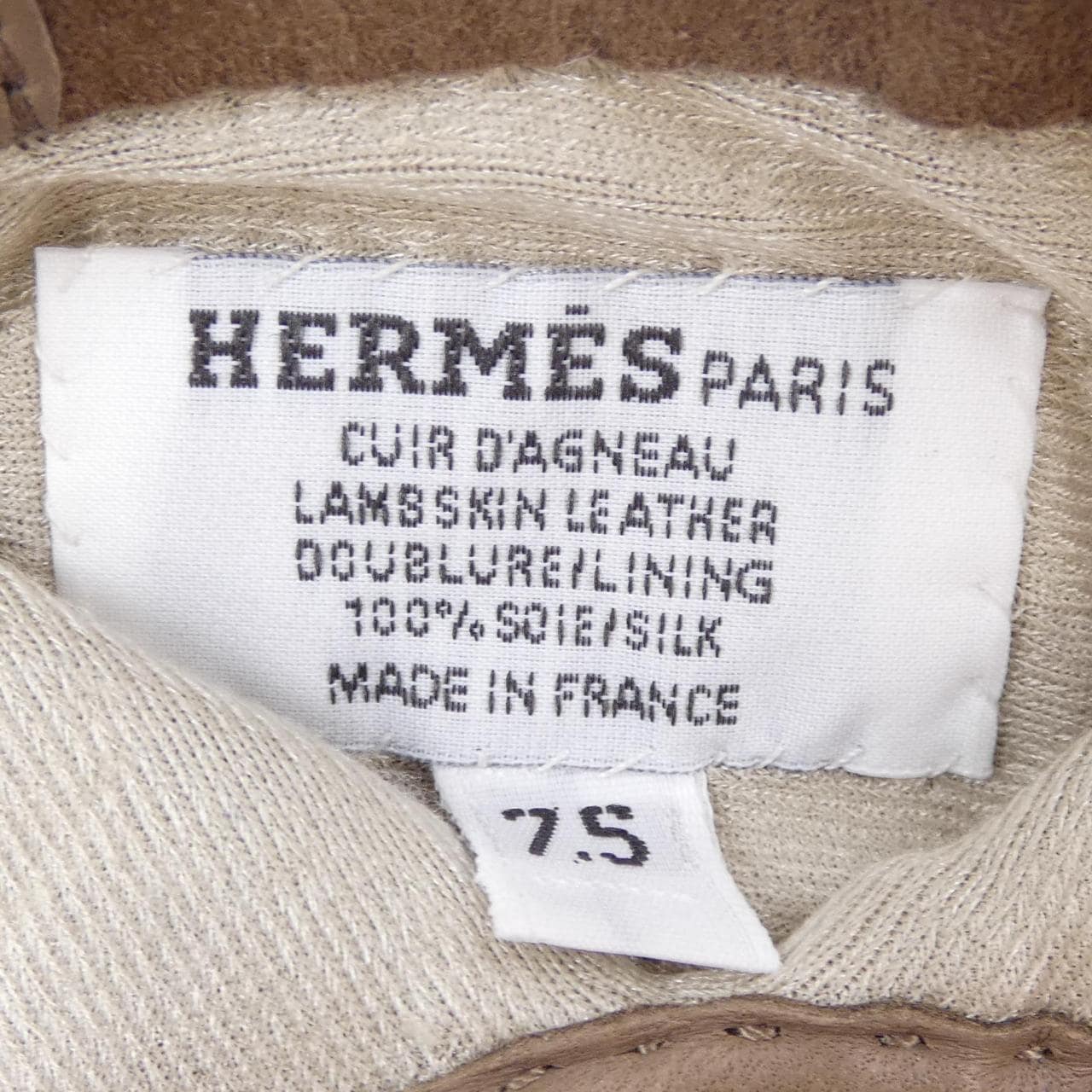 エルメス HERMES クルーメドール/クルードセル H232016G HARMONIE ハーモニー GLOVE