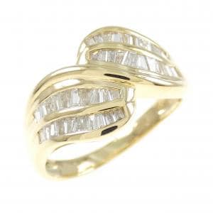 K18YG ダイヤモンド リング 0.50CT