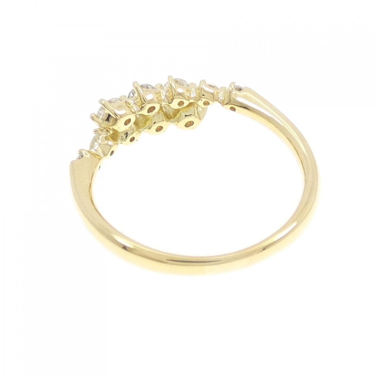 K18YG ダイヤモンド リング 0.50CT