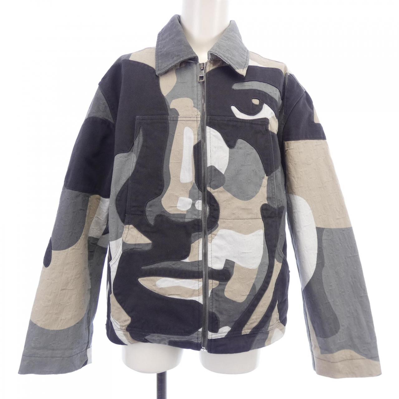 ルイヴィトン LOUIS VUITTON メイド トゥ オーダーパッチワークポートレートデニムジャケット HPA87WCKL ブルゾン