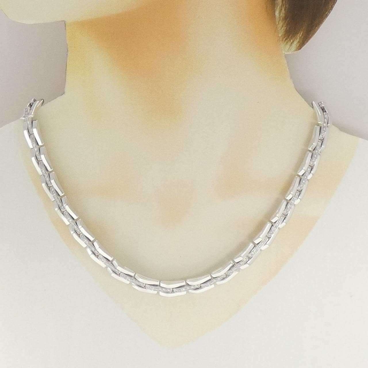 キメント ダイヤモンド ネックレス 2.08CT