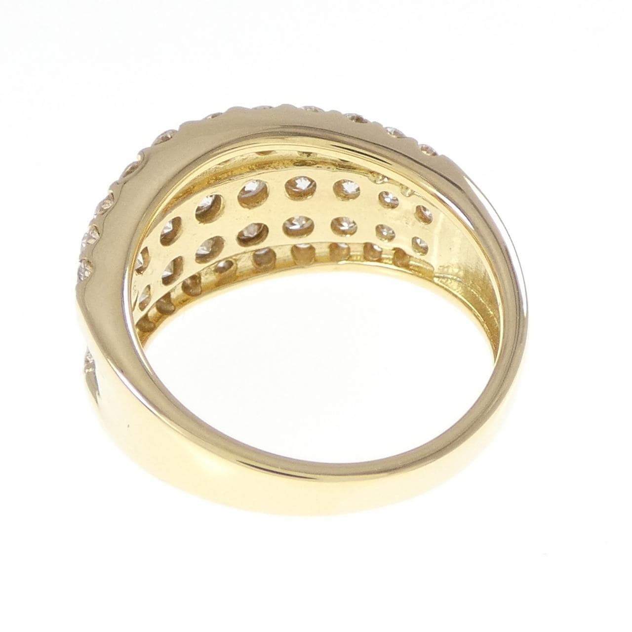 K18YG ダイヤモンド リング 2.00CT