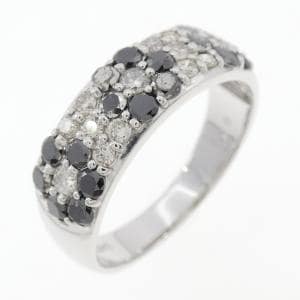 K18WG ダイヤモンド リング 1.00CT