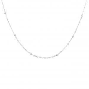 K18WG chain necklace