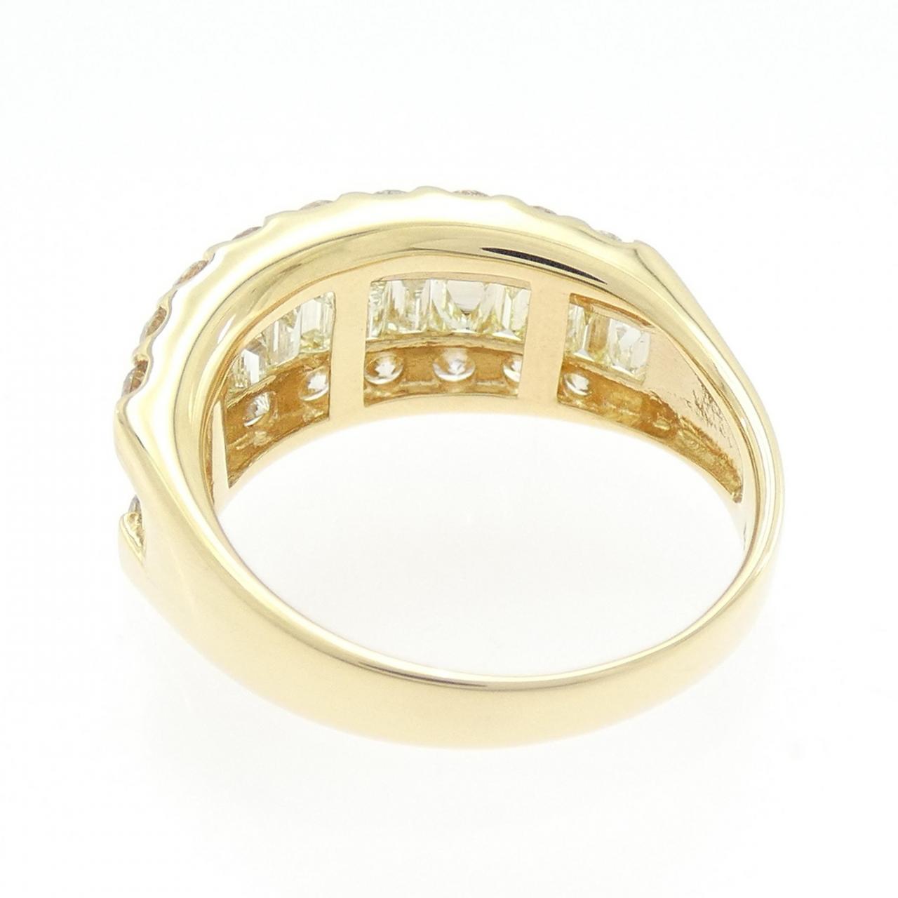 K18YG ダイヤモンド リング 2.00CT