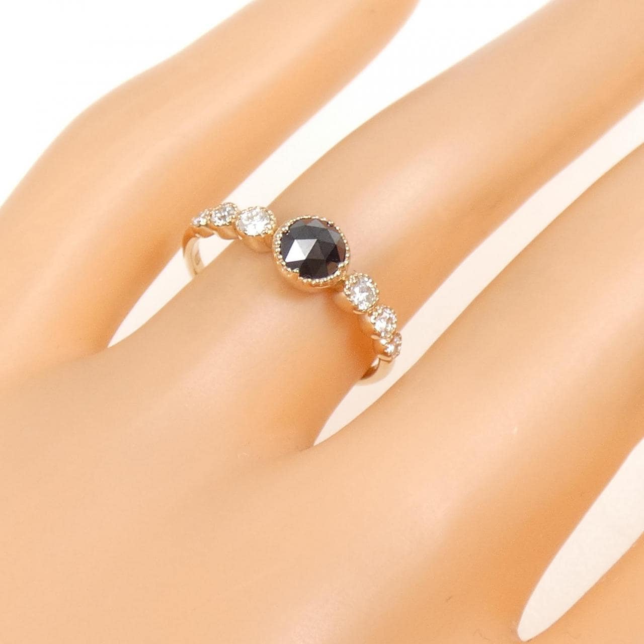 K18PG ダイヤモンド リング 0.40CT