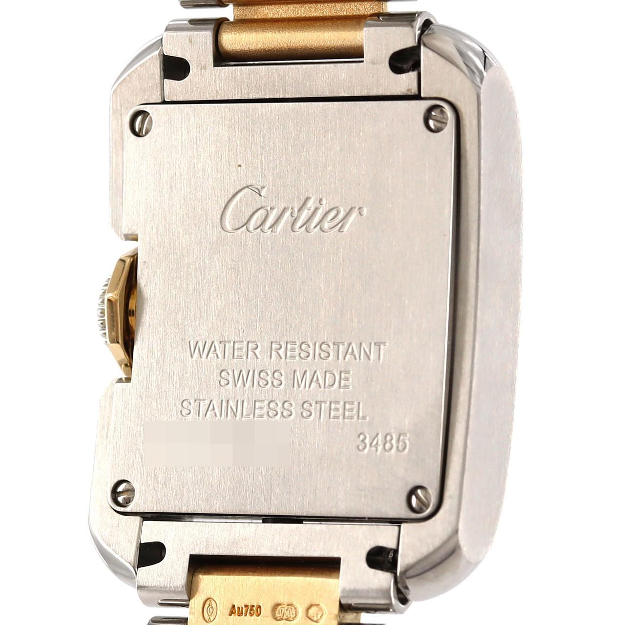 Cartier Tank Anglaise SM Combi W5310046 SSxYG石英