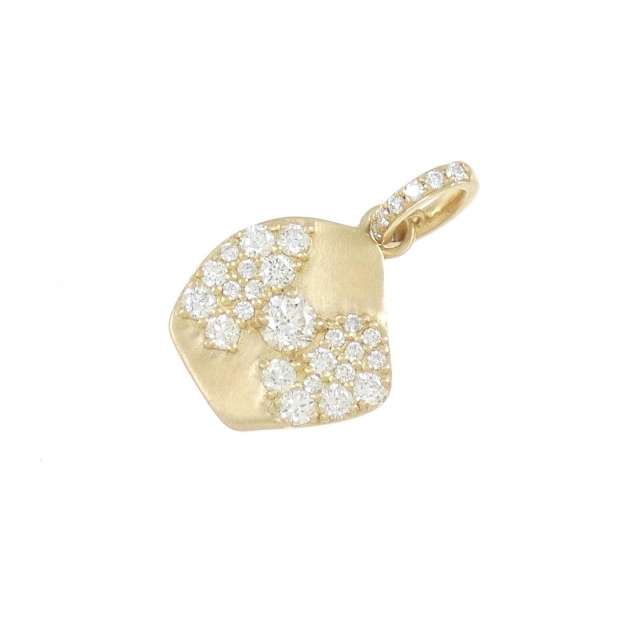 [新品] K18YG钻石吊坠 0.35CT