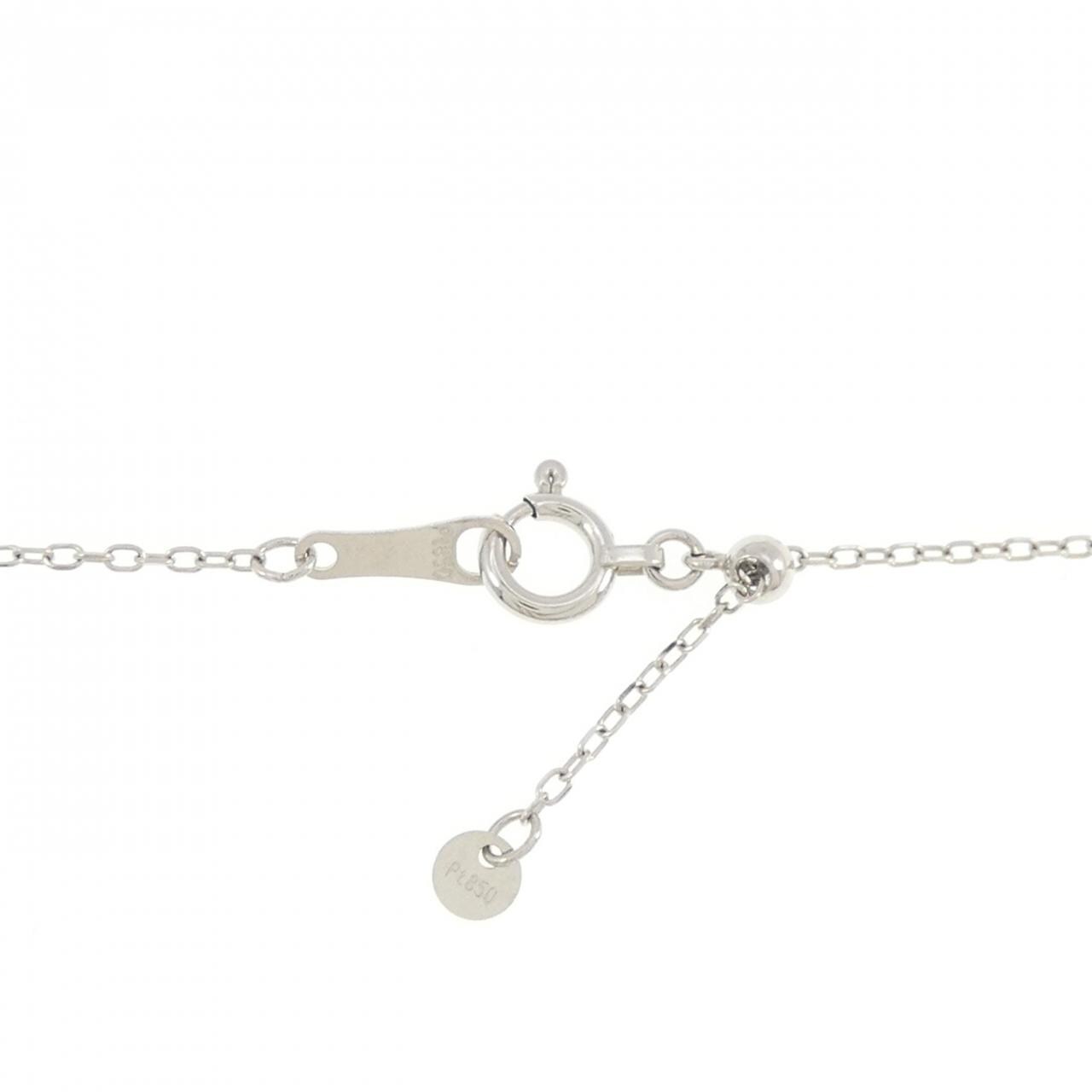 【新品】PT850 ダイヤモンド ネックレス 0.50CT