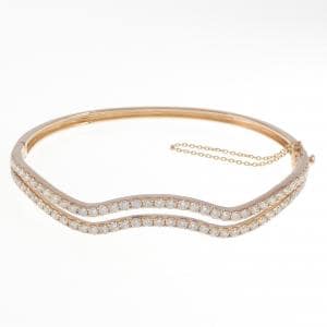 K18PG ダイヤモンド ブレスレット 2.27CT