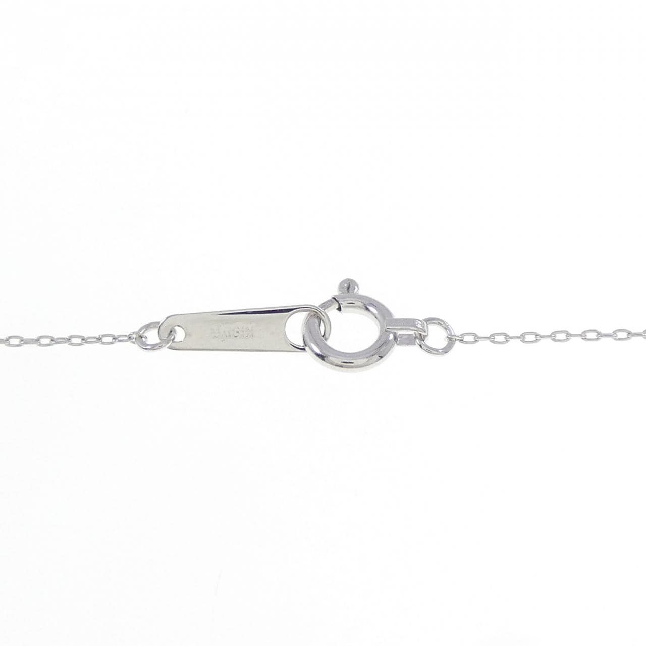 K18WG ダイヤモンド ネックレス 0.10CT