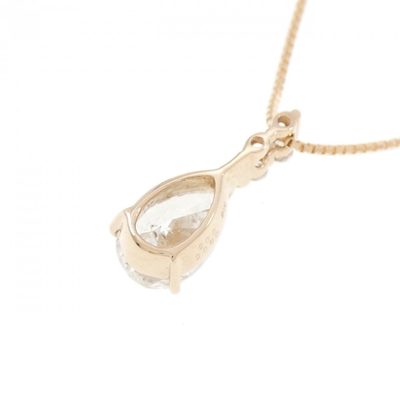 K18PG ダイヤモンド ネックレス 0.905CT