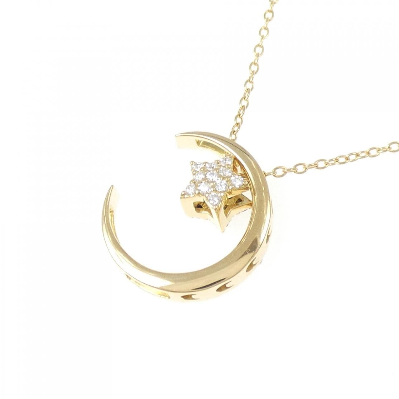 ポンテヴェキオ ビアンコ エ ネロ ネックレス 0.37CT