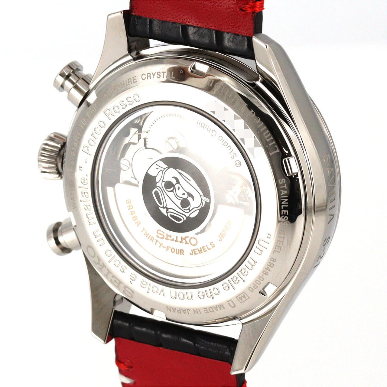 セイコー プレザージュ･スタジオジブリ紅の豚 LIMITED 8R48-00P0/SARK017 SS 自動巻