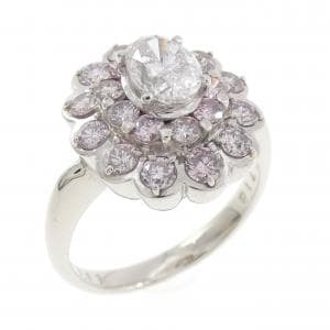PT900 ダイヤモンド リング 0.718CT VLP I1 オーバルカット