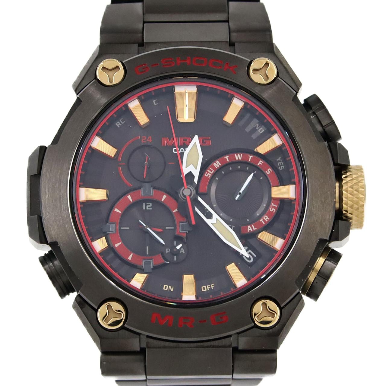 カシオ G-SHOCK･MR-G 電波時計 MRG-B2000B-1A4JR TI ソーラークォーツ