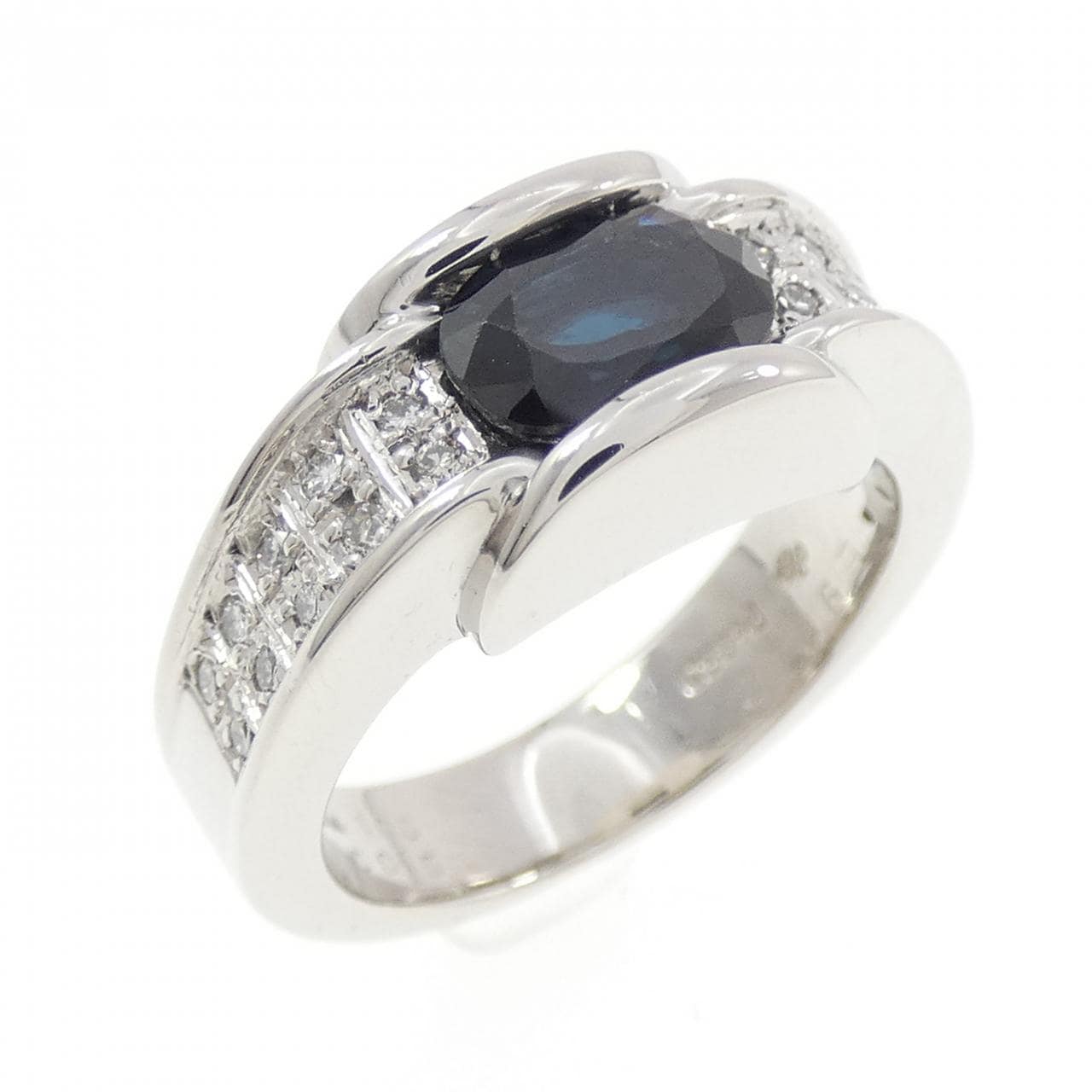 PT900 サファイヤ リング 1.08CT