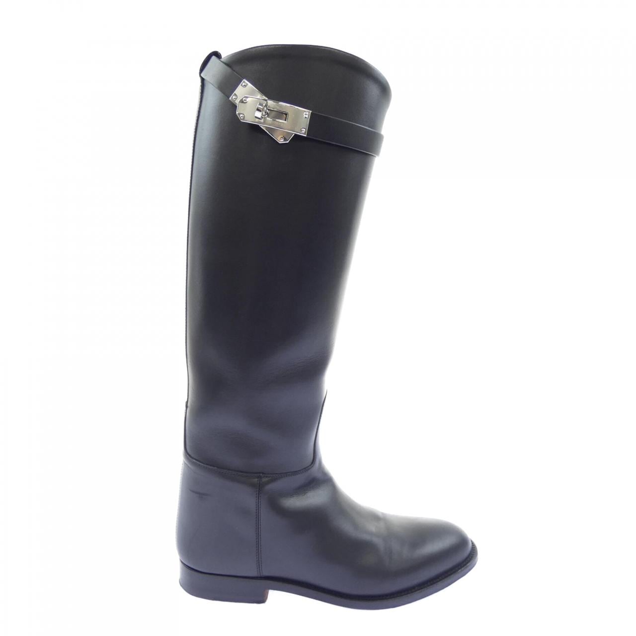 エルメス HERMES ジャンピング JUMPING ケリーバックル 042138Z ロングブーツ