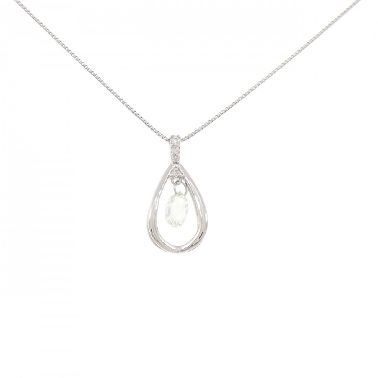 PT900/PT850 ダイヤモンド ネックレス 0.44CT