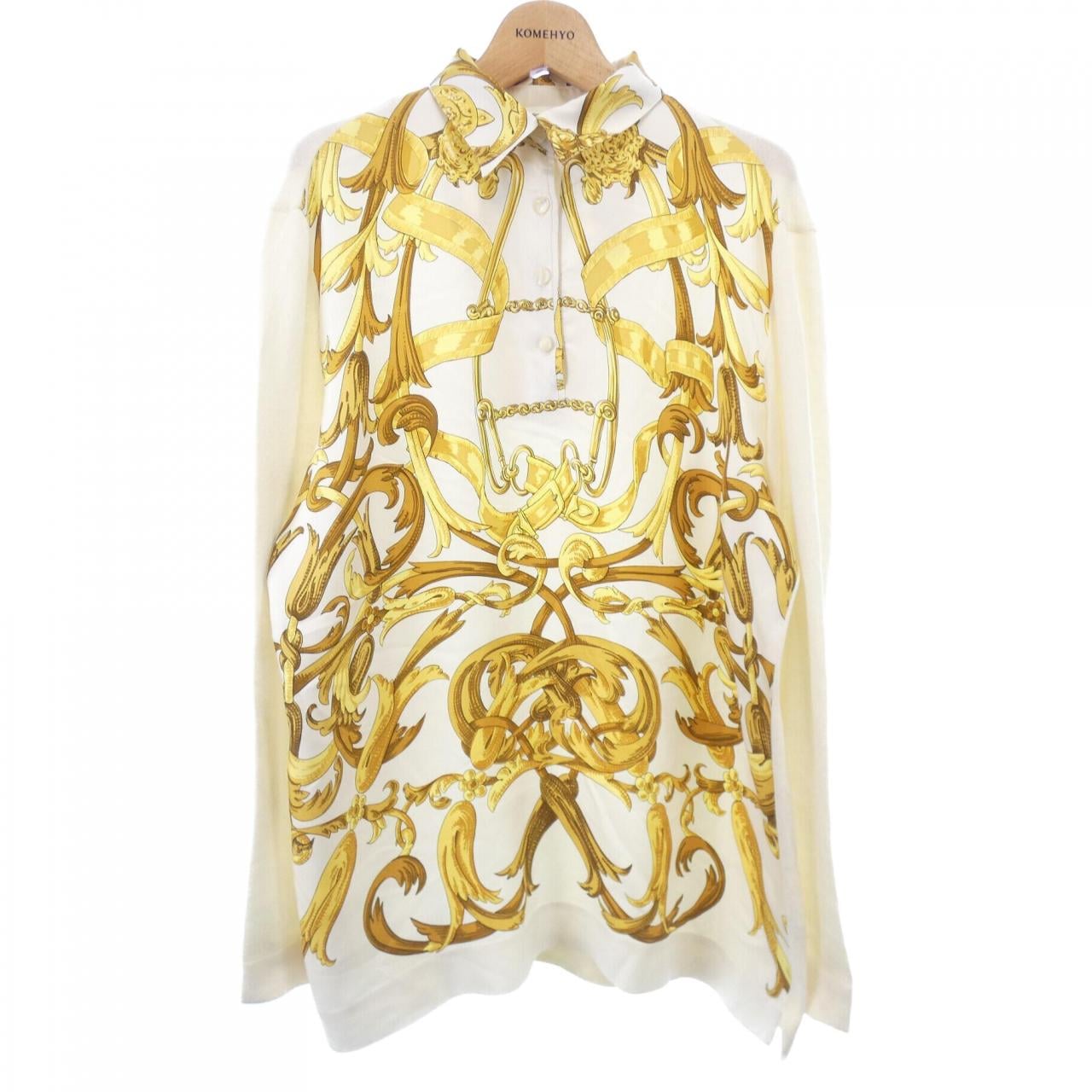 【ヴィンテージ】エルメス HERMES LE MORS A LA CONETABLE ツイルレーヌ. トップス