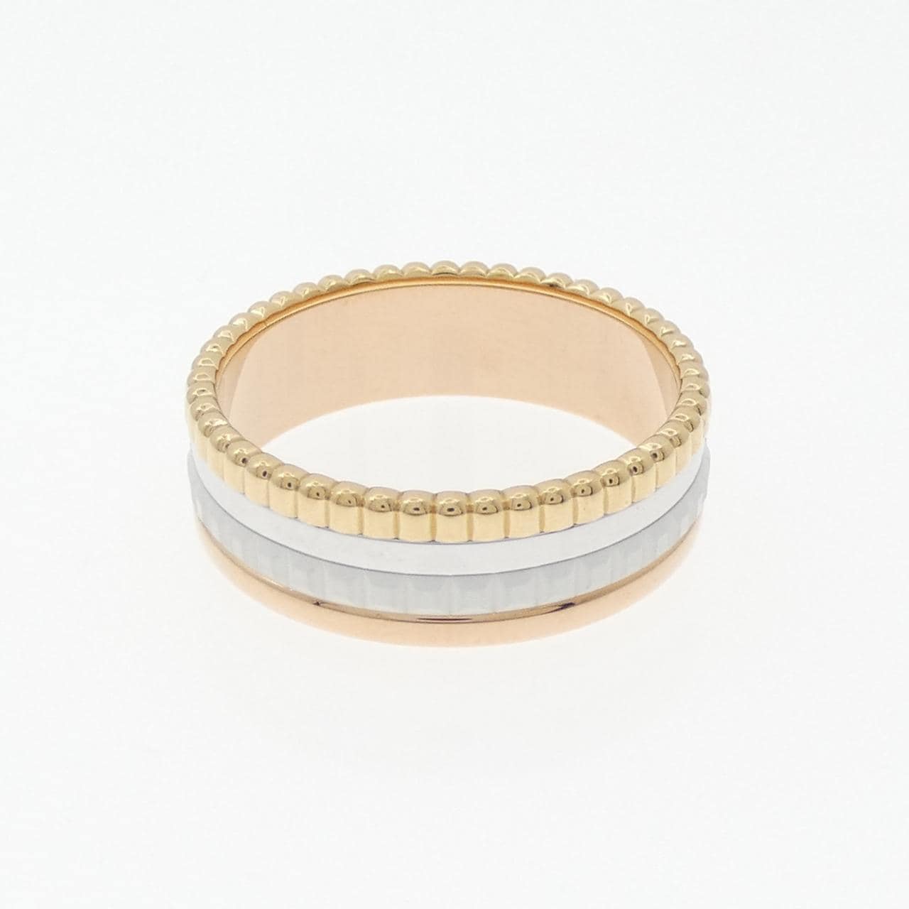 ブシュロン キャトル ホワイト スモール リング