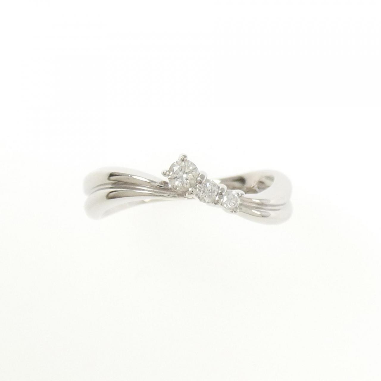 PT900 ダイヤモンド リング 0.12CT