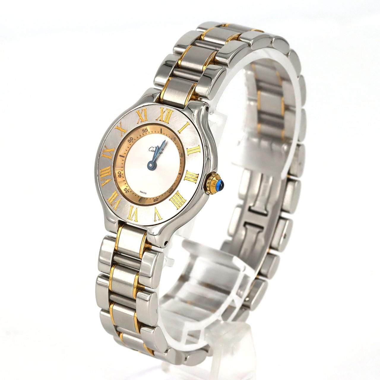 Cartier Must 21SM Combi W10073R6 SSxYG石英