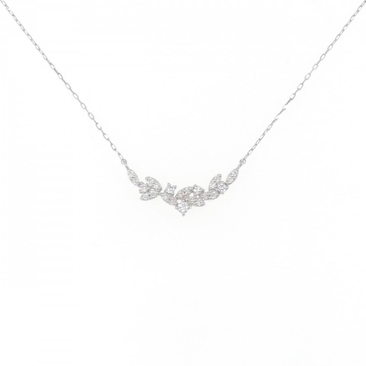 [BRAND NEW] PT Diamond Necklace 0.15CT