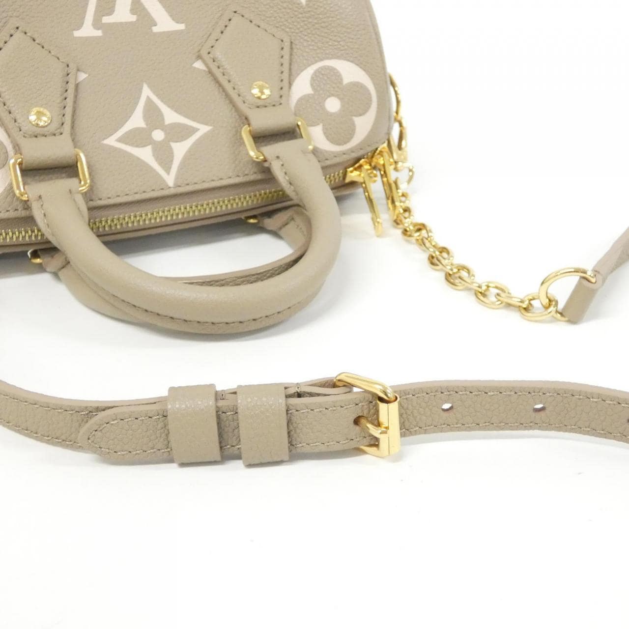 ルイヴィトン バイカラー モノグラム アンプラント スピーディ バンドリエール 20cm M46575 ボストンバッグ