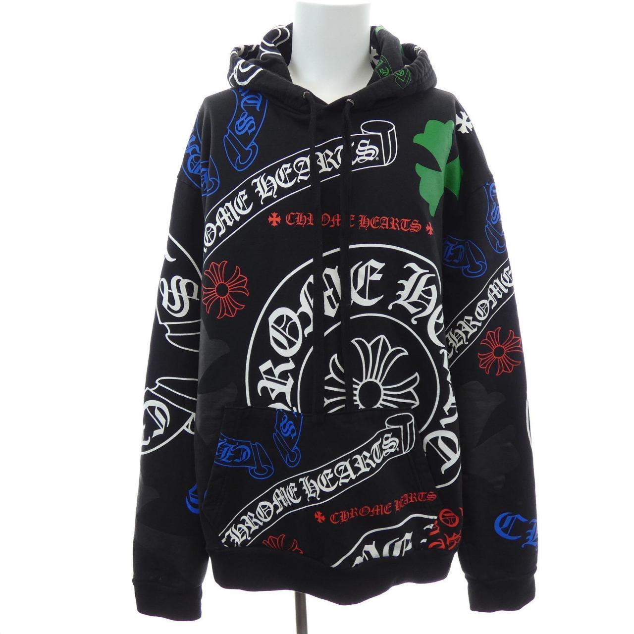クロムハーツ CHROME HEARTS STENCIL HOODIE 408152701******A07 パーカー