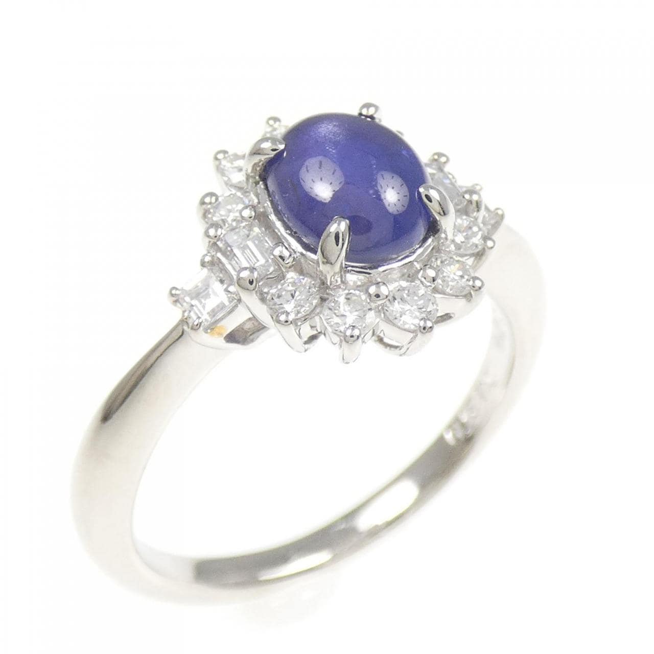 PT900 スターサファイヤ リング 1.270CT