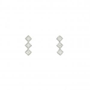 【新品】PT900 ダイヤモンド ピアス 0.06CT