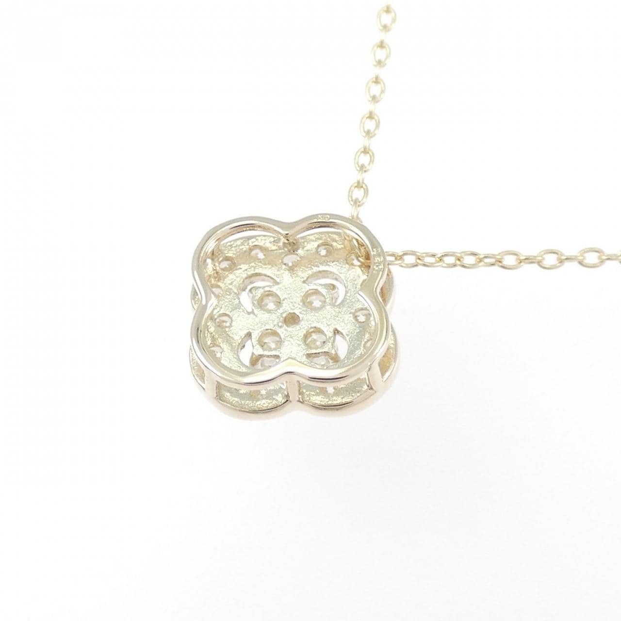 【リメイク】K10YG ダイヤモンド ネックレス 0.20CT