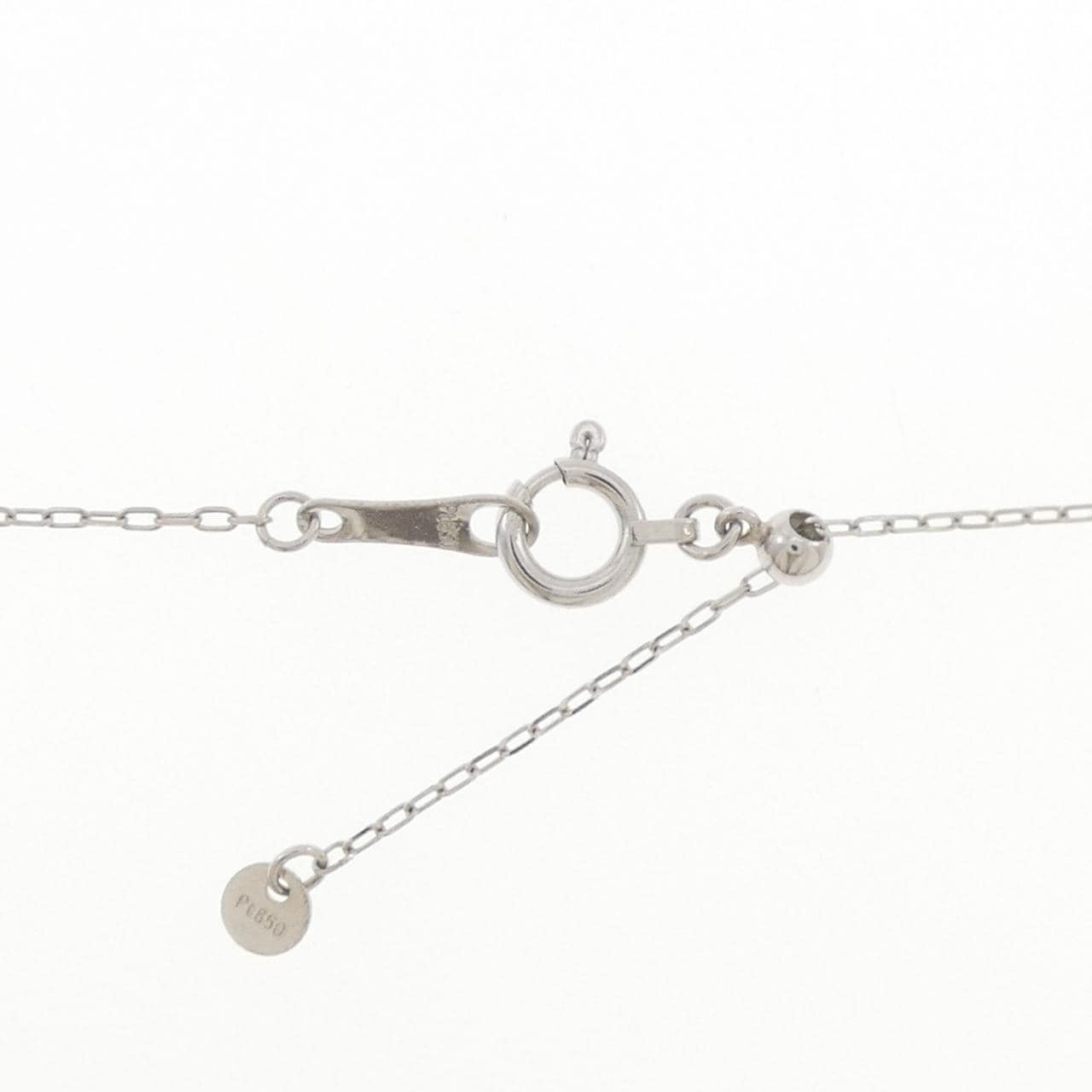 PT1000/PT850 ソリティア ダイヤモンド ネックレス 0.30CT