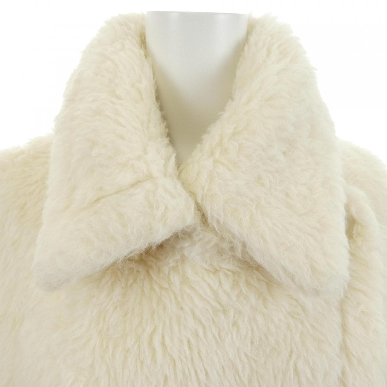 マックスマーラ Max Mara テベ TEBE1 473619 テディベア ケープ