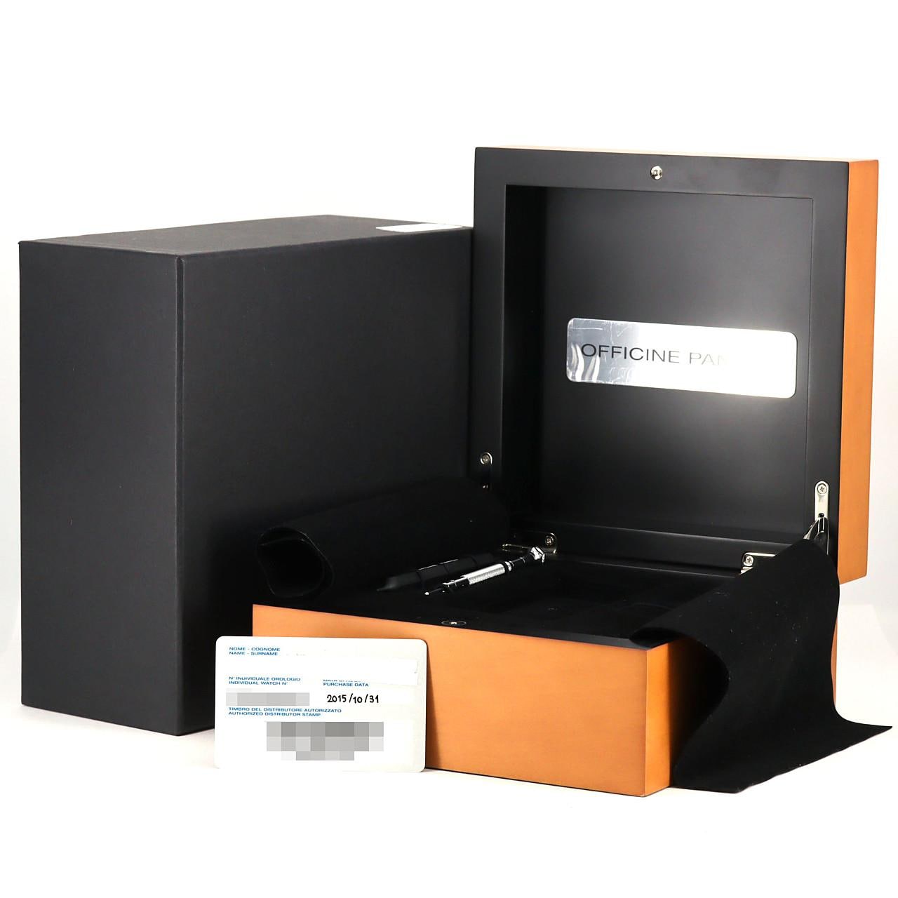 【ノーメンテナンス還元価格】パネライ ルミノールサブマーシブル PAM00024 SS 自動巻