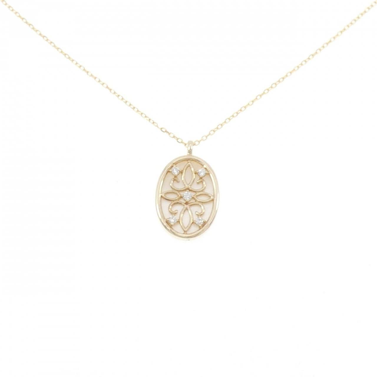 K10YG マザーオブパール ネックレス