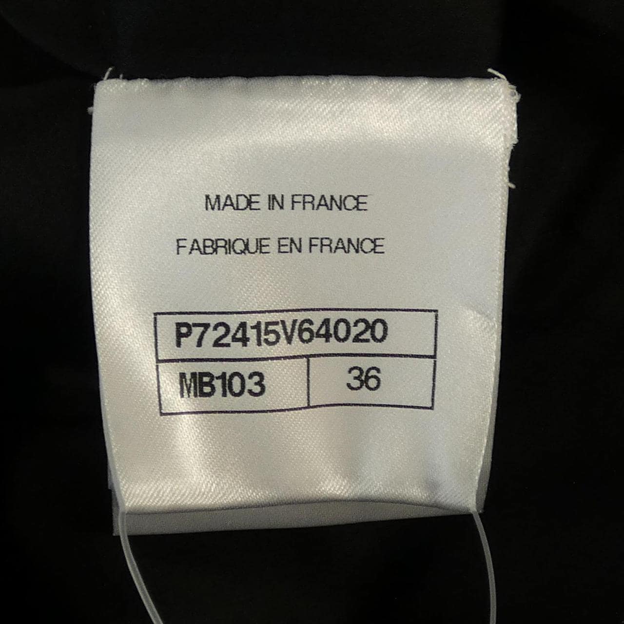 CHANEL CHANEL P72415V64020 22P Dress