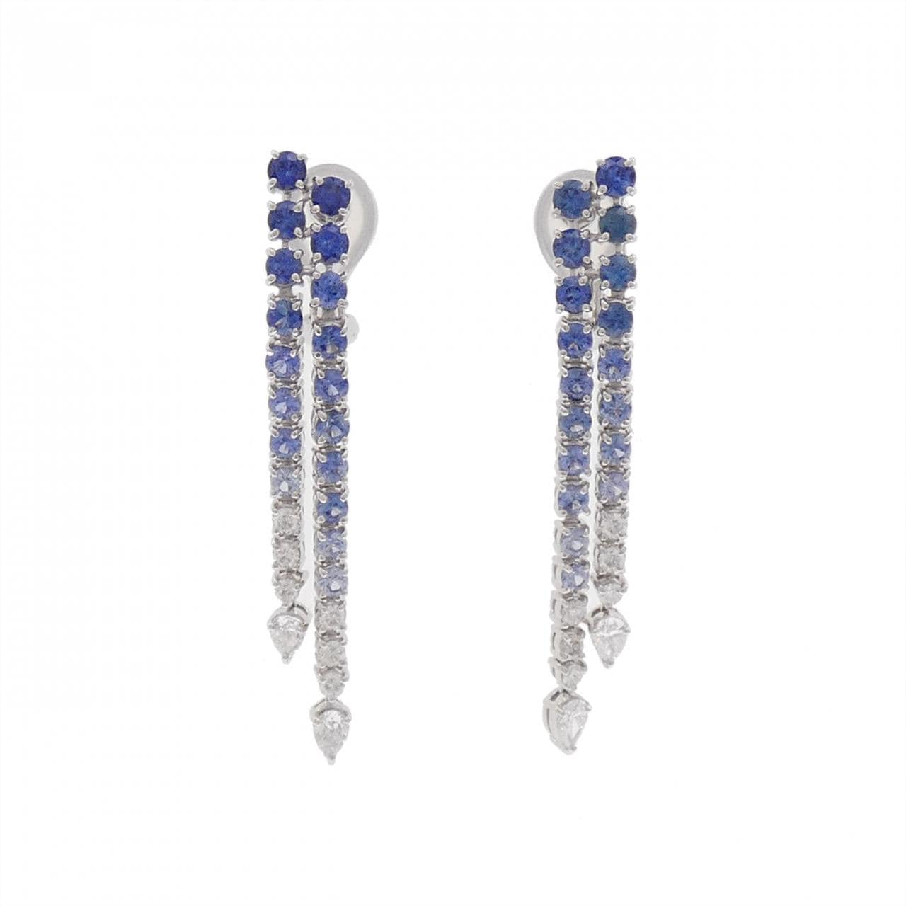 ミキモト サファイヤ ピアス 3.06CT