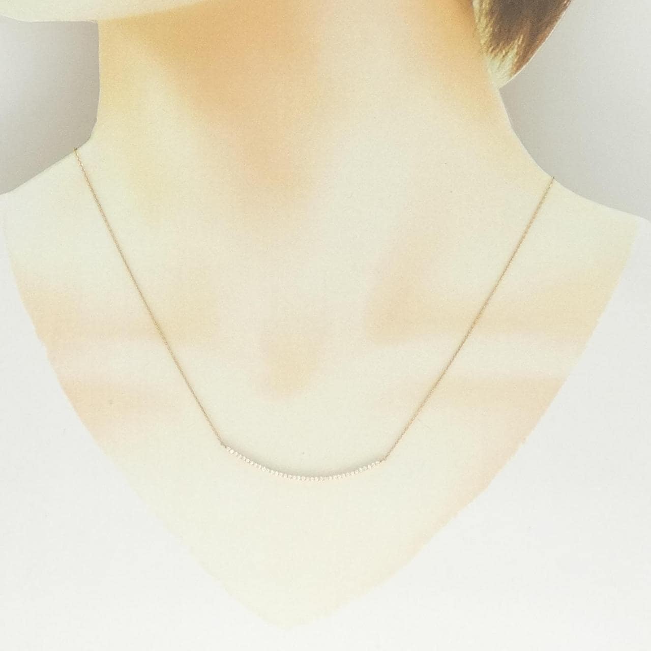 スタージュエリー ダイヤモンド ネックレス 0.15CT