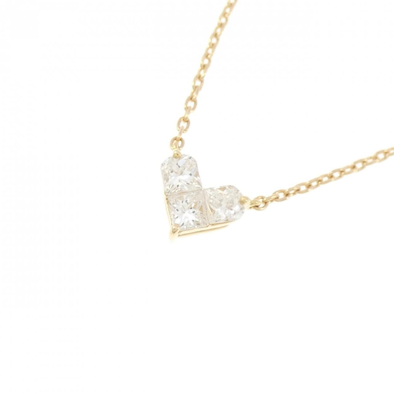 スタージュエリー ミステリアスハート ネックレス 0.28CT