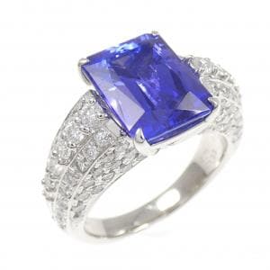 PT900 タンザナイト リング 4.71CT